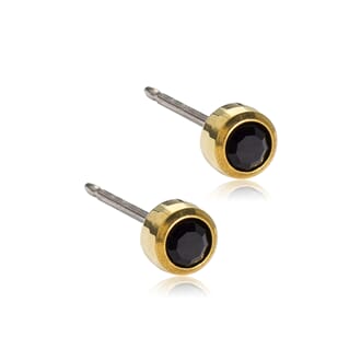 Golden Titanium Bezel 3mm Black