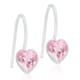 Fixed Heart Pendant Light Rose
