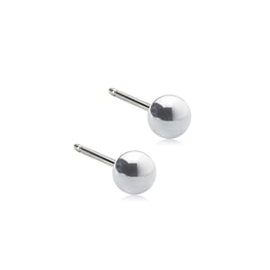 Silver Ball Titanium 4mm